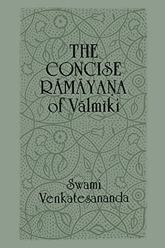 The Concise Ramayana of Valmiki Cover