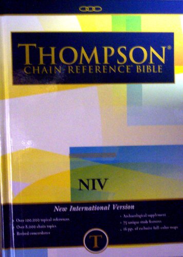 Thompson Chain Reference Bible  - Regular Size NIV - Hardcover Cover