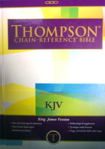 Thompson Chain Reference Bible Cover