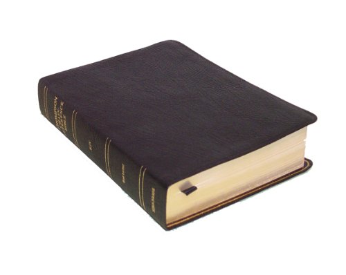 Thompson Chain-Reference Bible King James Version/Handy Size/Red Letter/Black/Deluxe Leather Cover