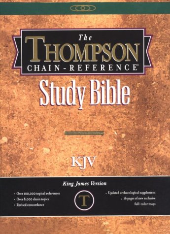 The Thompson Chain-Reference Study Bible/Kjv/Burgundy Leather Cover