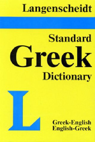 Langenscheidt's standard Greek dictionary Cover
