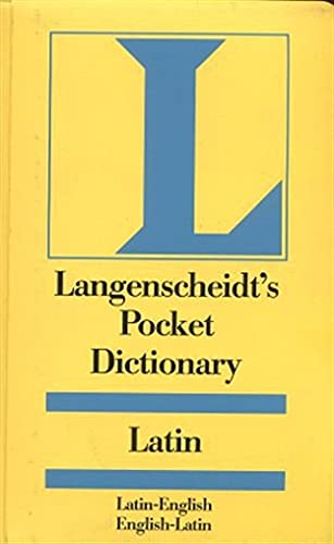 Langenscheidt's pocket Latin dictionary Cover