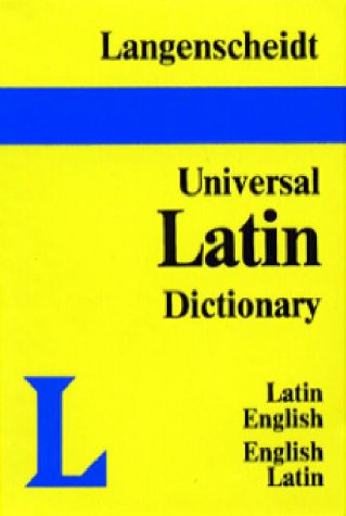 Langenscheidt's Universal Dictionary Latin (Latin-English, English-Latin) Cover