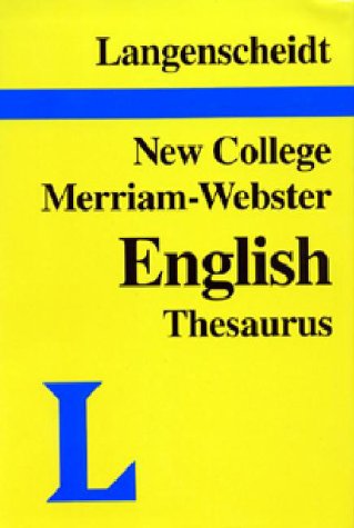 New College Thesaurus Cover