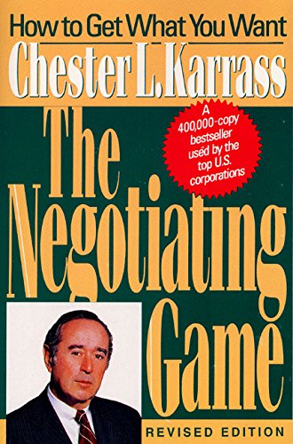 Negotiating Game Rev Cover