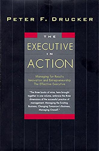 The executive in action Cover
