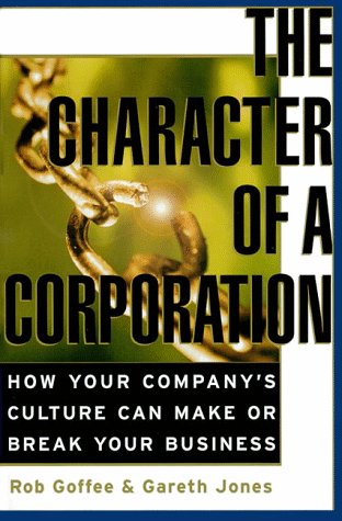 The character of a corporation Cover