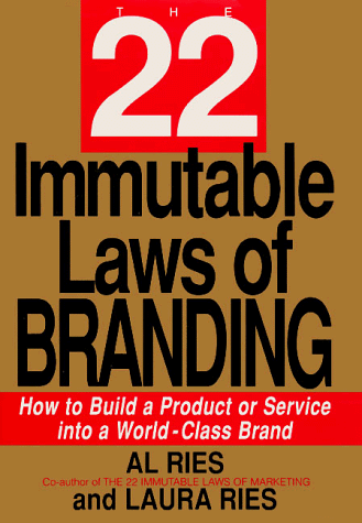 The 22 immutable laws of branding Cover