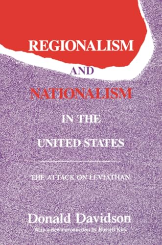 Regionalism and nationalism in the United States Cover