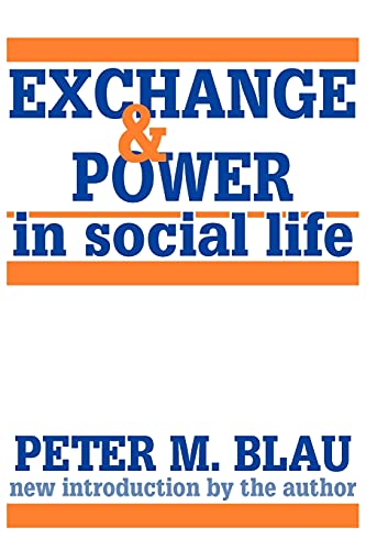 Exchange and power in social life Cover