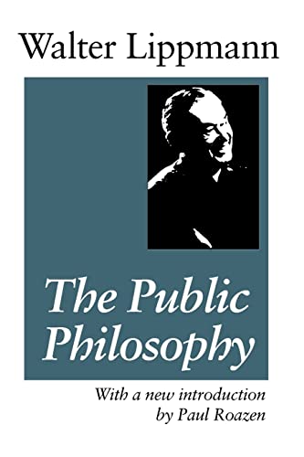 The public philosophy Cover