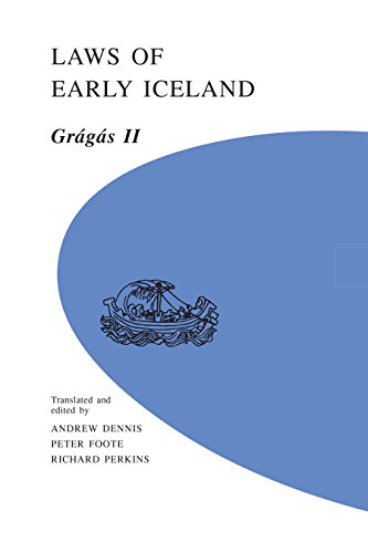 Laws of early Iceland Cover