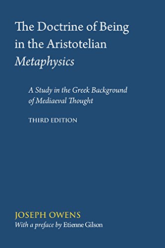 The doctrine of being in the Aristotelian 'Metaphysics' Cover