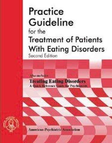 Practice guideline for the treatment of patients with eating disorders Cover