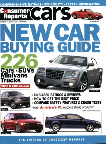 New Car Buying Guide 2005-2006 Cover