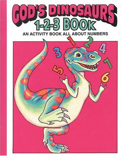 God's Dinosaurs 1-2-3 Book Cover