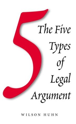 The five types of legal argument Cover