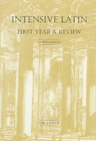 Intensive Latin first year & review Cover