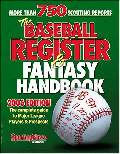 The Baseball Register & Fantasy Handbook Cover