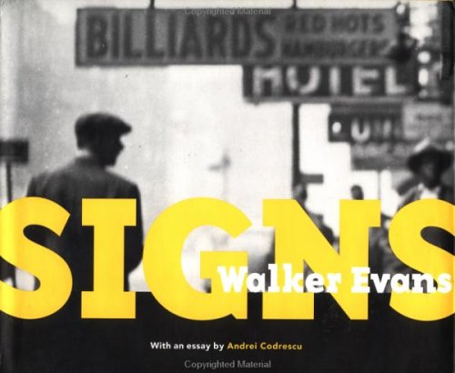 Walker Evans Cover