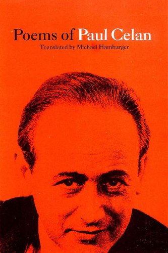 Poems of Paul Celan Cover