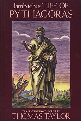 Iamblichus' Life of Pythagoras, or, Pythagoric life Cover