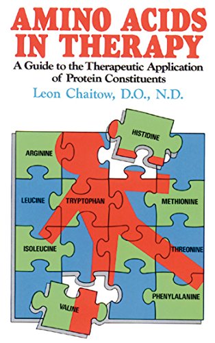 Amino acids in therapy Cover
