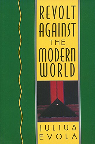 Revolt against the modern world Cover
