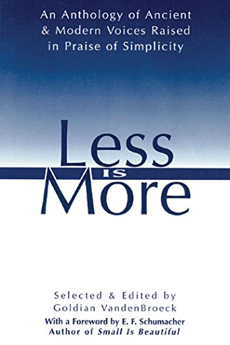 Less is more Cover