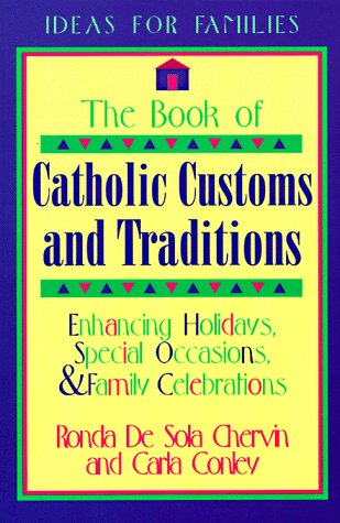 The book of Catholic customs and traditions Cover