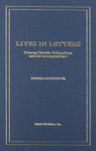 Lives in letters Cover