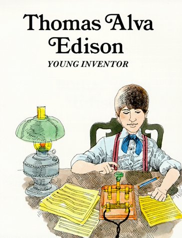 Thomas Alva Edison, young inventor Cover