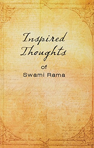Inspired thoughts of Swami Rama. Cover