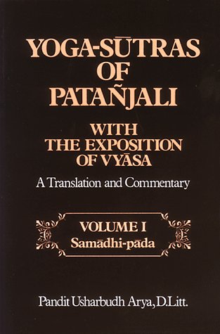 Yoga-sūtras of Patañjali with the exposition of Vyasa Cover