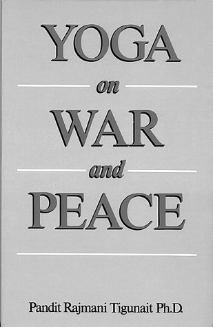 Yoga on war and peace Cover