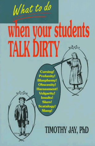 What to do when your students talk dirty Cover