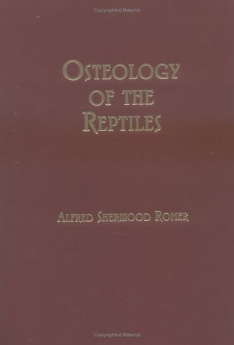 Osteology of the reptiles Cover