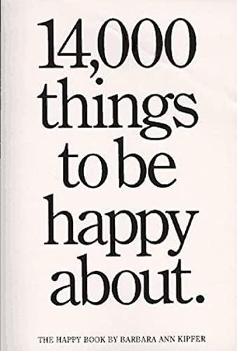 14,000 things to be happy about Cover