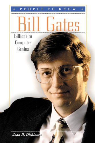 Bill Gates, billionaire computer genius Cover