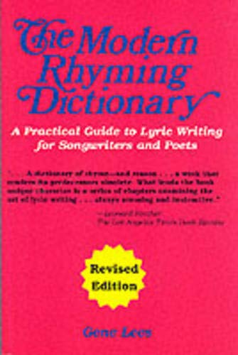 The modern rhyming dictionary Cover