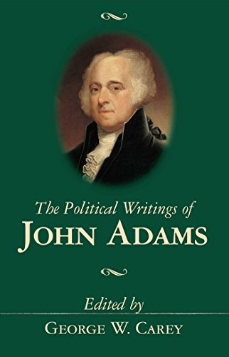 The political writings of John Adams Cover