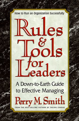Rules & tools for leaders Cover