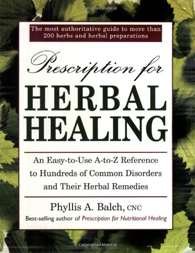 Prescription for herbal healing Cover