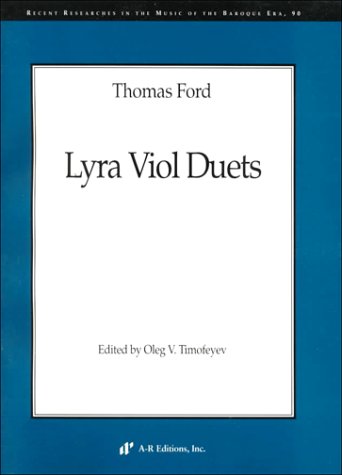 Lyra Viol Duets (Recent Researches in the Music of the Baroque Era) Cover