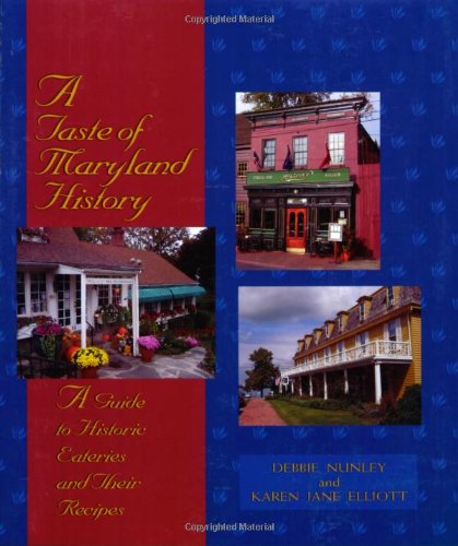 A taste of Maryland history Cover