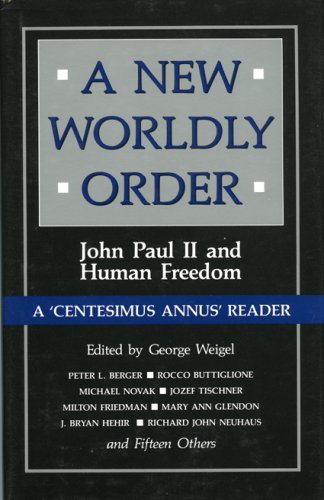 A New Worldly Order Cover