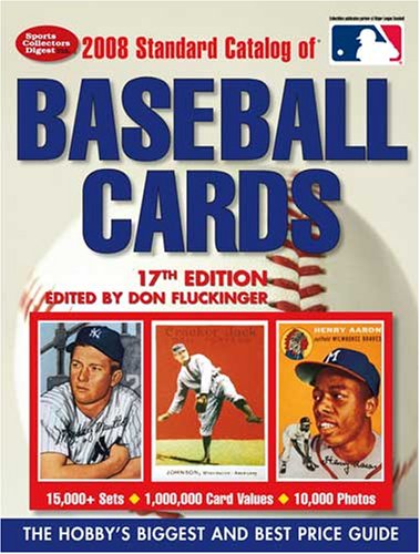 Standard Catalog of Baseball Cards 2008 (Standard Catalog of Baseball Cards) Cover