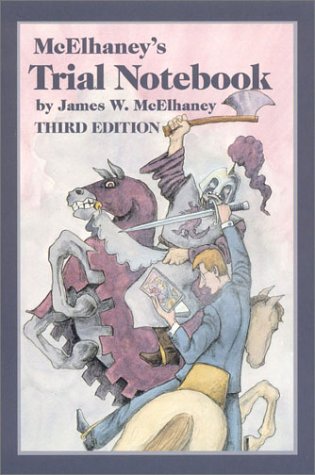McElhaney's trial notebook Cover