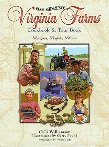 The Best of Virginia Farms Cookbook and Tour Book Cover
